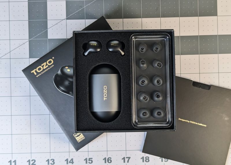 Golden X1 Wireless Earbuds-TOZO