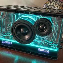 Edifier QD35 Tabletop Bluetooth Speaker review – Much bling and much sound in a single package