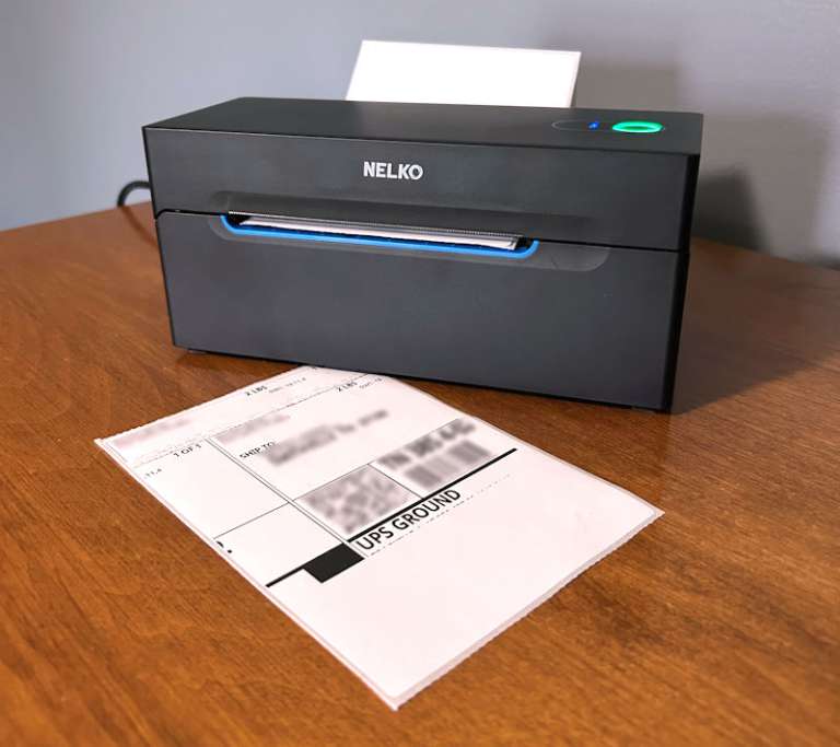 Nelko Bluetooth Thermal Shipping Label Printer 2.0 review The Gadgeteer