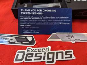 Exceed Designs TiRant Razor V3 titanium utility knife review - the best ...