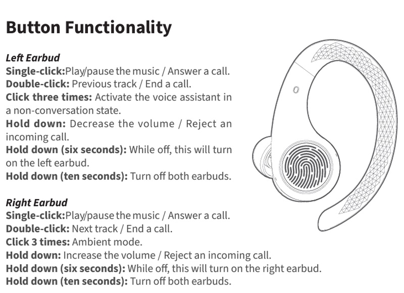 Tribit MoveBuds H1 Wireless Earbuds 24