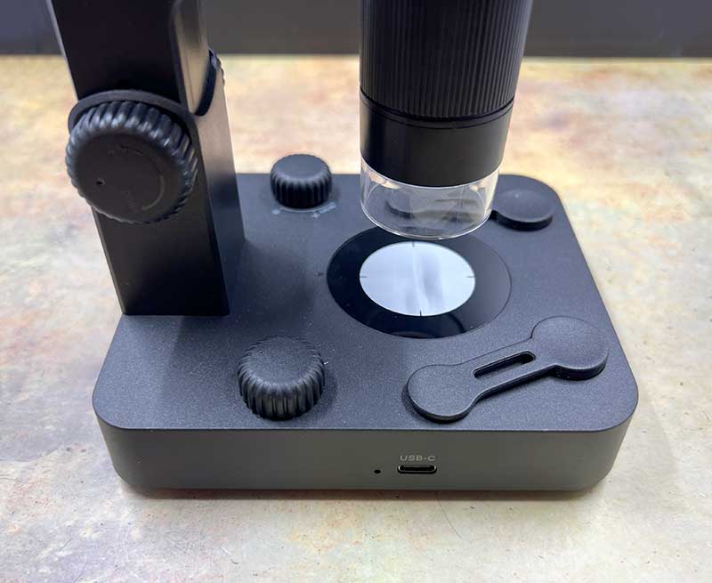 Apexel MS003 Microscope numérique USB pour enfants avec écran LCD 2,0  pouces grossissement 20X100X Photo 2MP