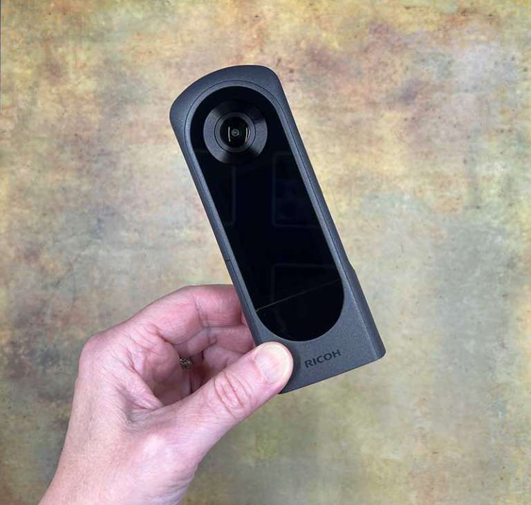 RICOH THETA X 360 degree camera review - The Gadgeteer