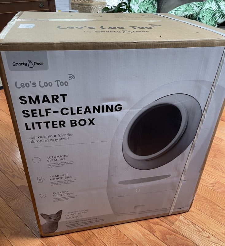 Smarty Pear Leos Loo Too Automatic Litter Box 01
