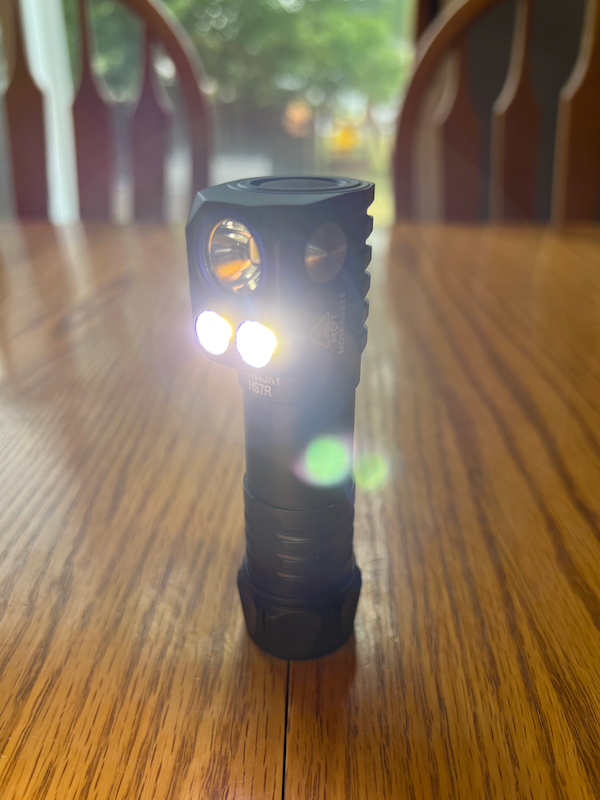 CYANSKY HS7R floodlight mode