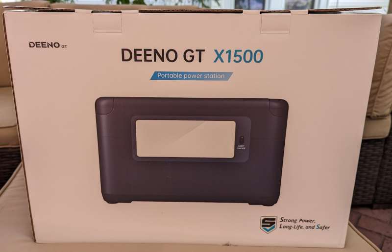 Deeno GT X1500 portable power station review - a value power