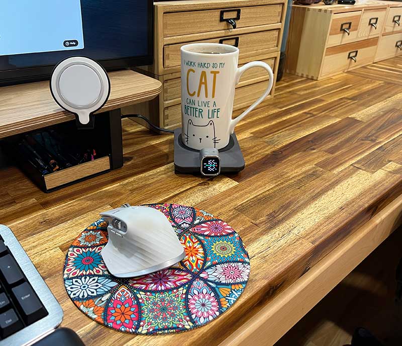 ikago Smart Mug Warmer & Mug Set - Upgraded Coffee Warmer, 1°F Precise  Temperature Control Mug Warmer for Desk, Heated Coffee Mug with Auto Shut  Off