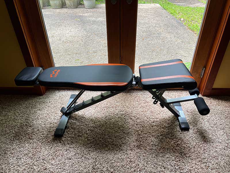 Lusper Adjustable Weight Bench review - Add to your home gym without  breaking the bank - The Gadgeteer