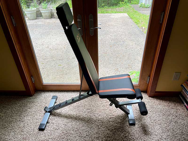 Gymenist exercise bench online adjustable