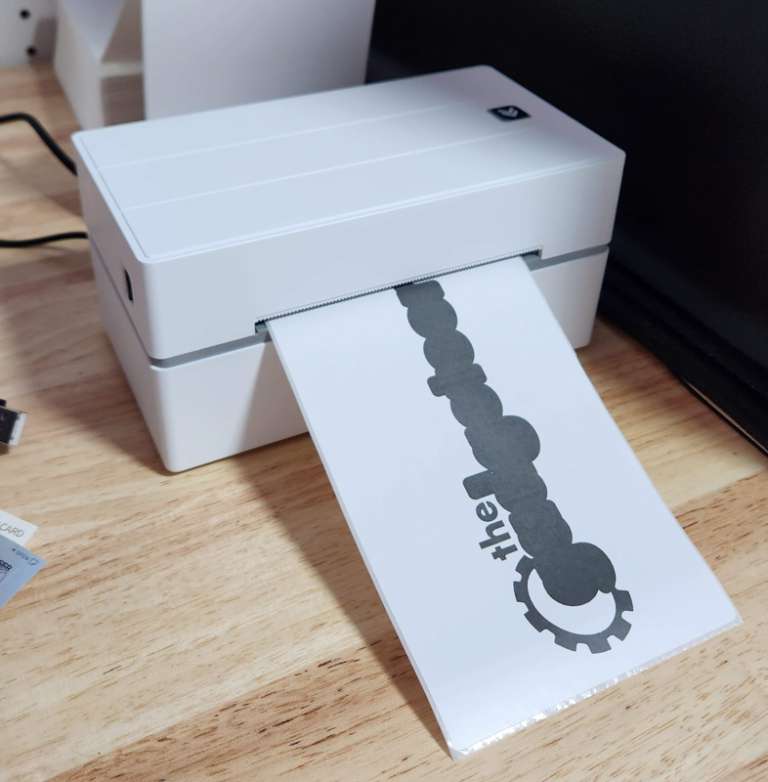 MUNBYN 130B Bluetooth thermal printer review label printing made