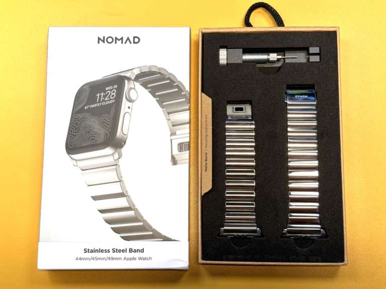 Nomad Stainless Steel Apple Watch band review The Gadgeteer