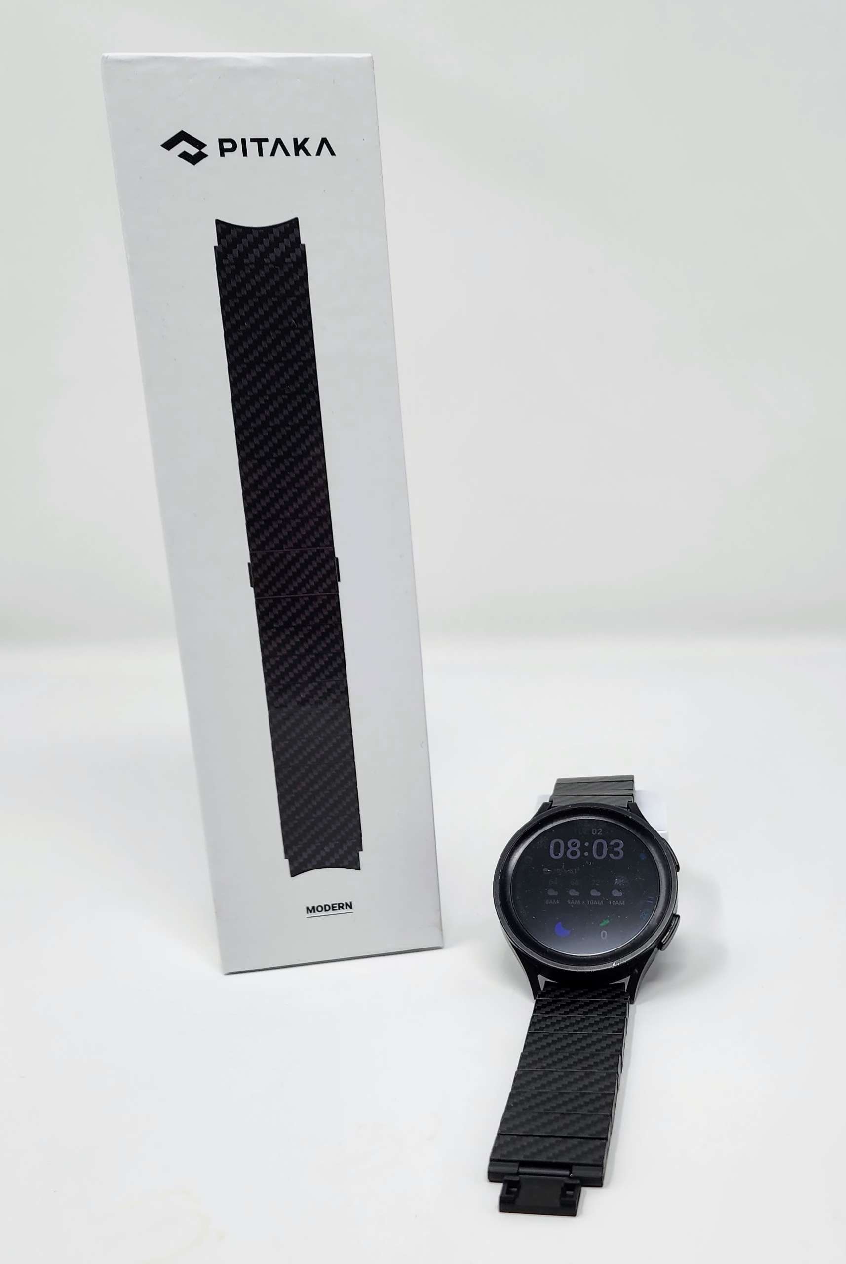 Pitaka Carbon Fiber Samsung Galaxy Smart Watch Band review - Be