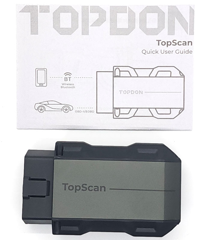 Unboxing a Topdon TopScan Vehicle Scanner 