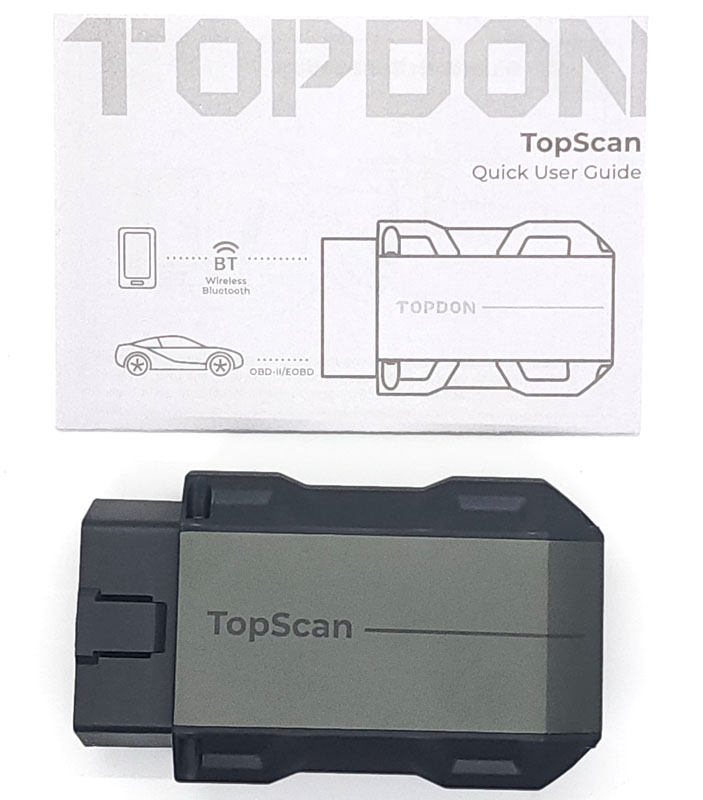 TopDon TopScan OBD2 Scanner review - Getting a peek into the