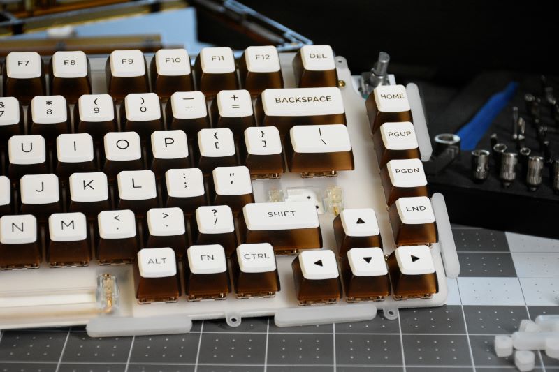 Mod a coffee cat theme board! 🐱 Kit: Womier G75 w/Womier Coffee