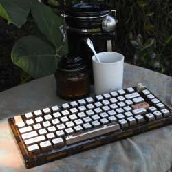 Womier G75 Coffee Themed Mechanical Keyboard review – The best part of waking up