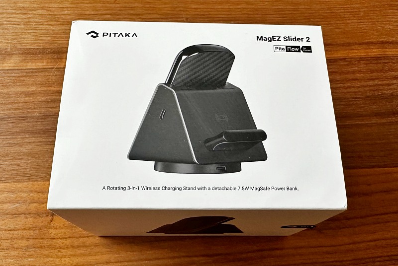 PITAKA Multi-Device Wireless Charging Station with MagSafe Power Bank