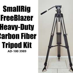 SmallRig FreeBlazer heavy-duty carbon fiber tripod kit AD-100 3989 review