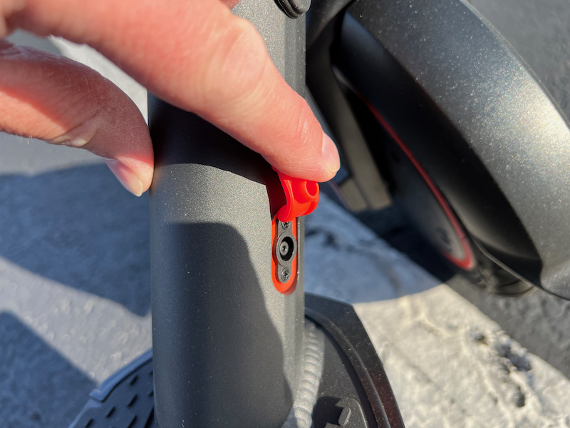 Hiboy S2R Plus Electric Scooter charging port