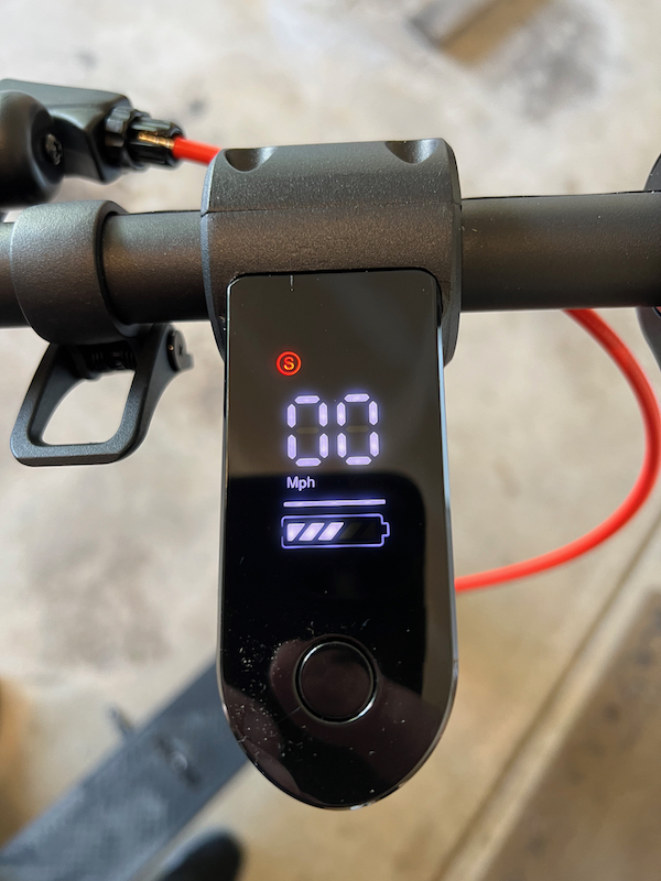 Hiboy S2R Plus Electric Scooter display