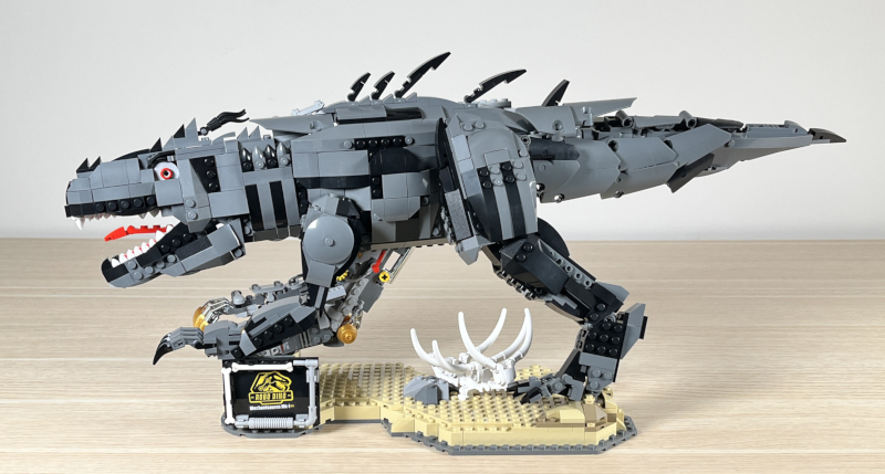 Lego Jurassic Park T-Rex Breakout MOC, This is my gigantic …