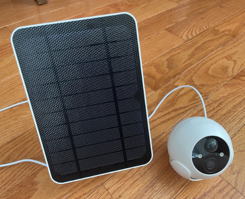 SwitchBot Outdoor camera and solar panel 93