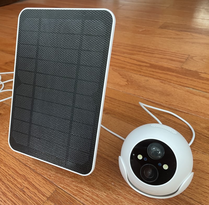 SwitchBot Outdoor camera and solar panel 94