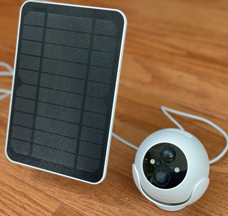SwitchBot Outdoor camera and solar panel 96
