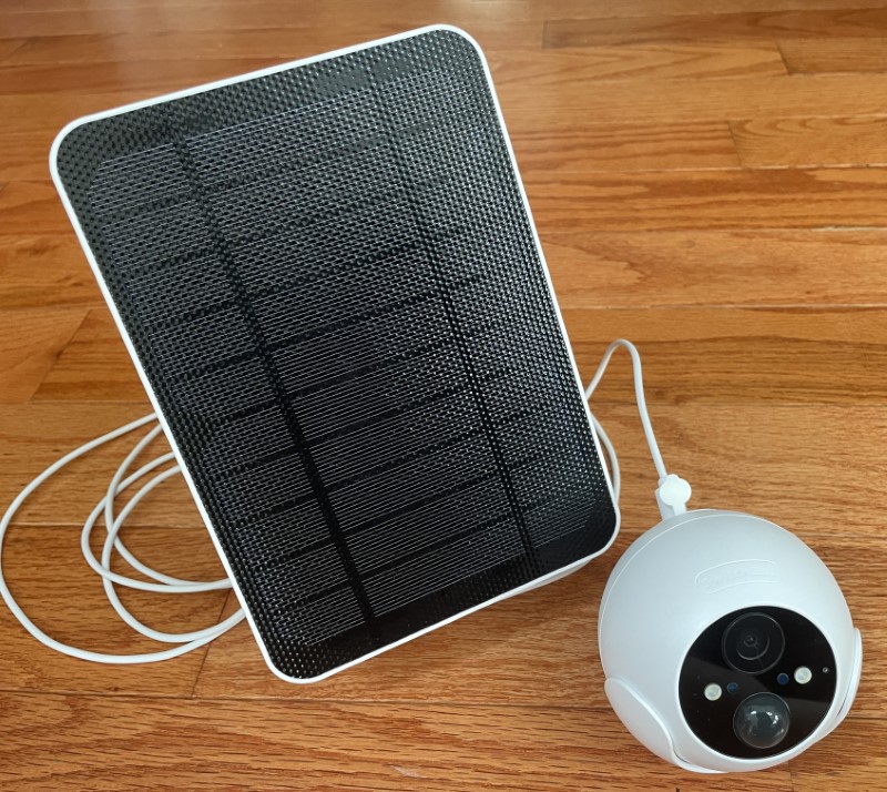 SwitchBot Outdoor camera and solar panel 97