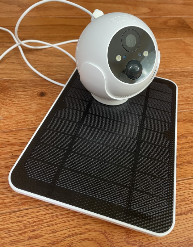 SwitchBot Outdoor camera and solar panel 99