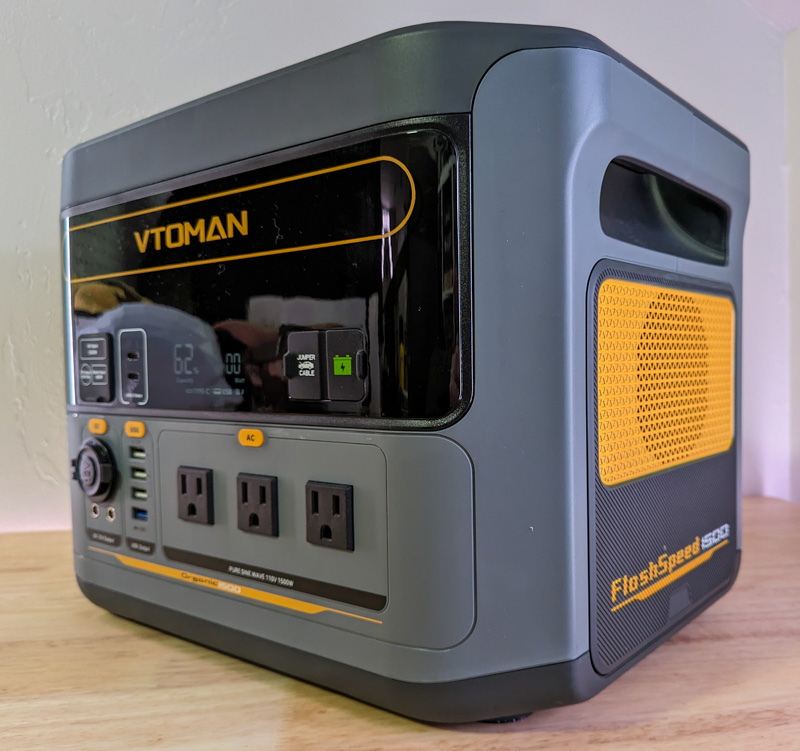 VTOMAN FlashSpeed 1500 Portable Power Station 12