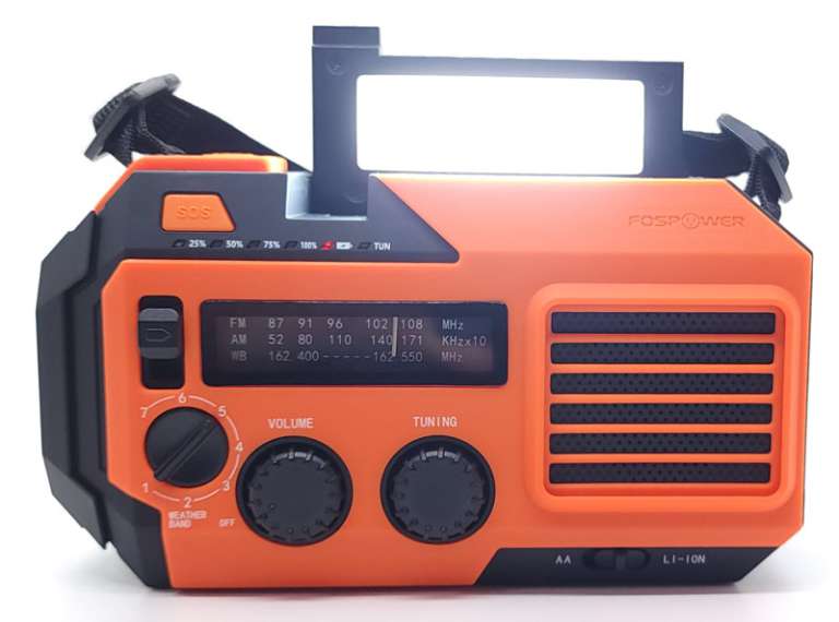 Fospower Emergency Weather Radio