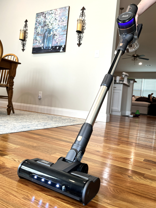 INSE S610 Cordless HEPA Vacuum for Pet Hair&Hardwood Floors