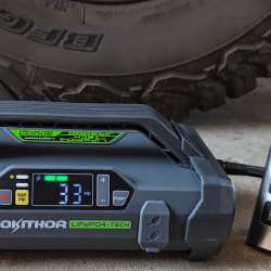 Lokithor JA3000 jump starter and tire inflater review – insurance against dead batteries and flat tires