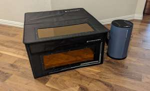 wizmaker laser engraver enclosure air purifier 01