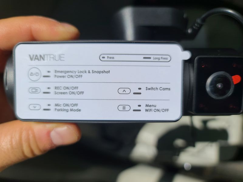 Vantrue Nexus N4 Pro dashcam review - easy as 1 Starvis 2, 3 channels, 4K,  512GB - The Gadgeteer