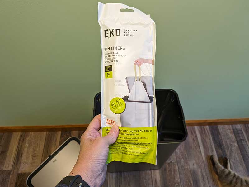 EKO Deluxe Mirage-T 50 liter smart trashcan review - handsfree, cordfree,  and affordable - The Gadgeteer