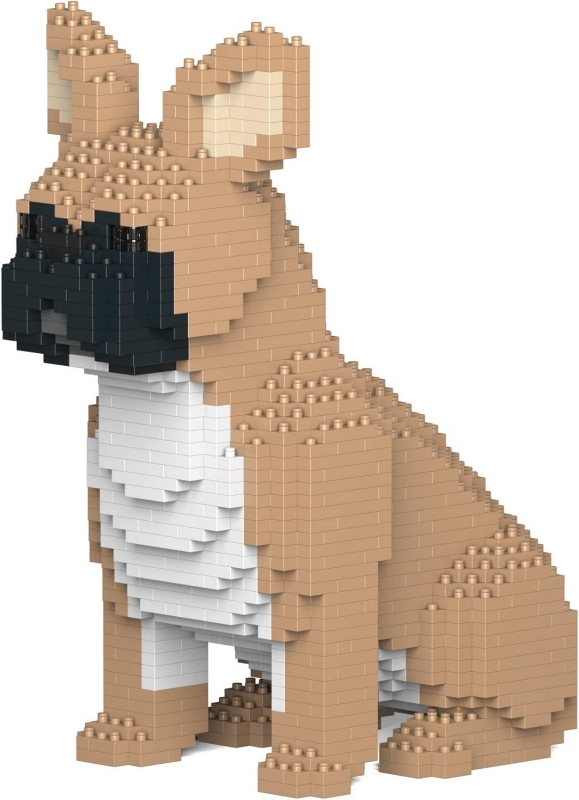 JEKCA building brick dog sculptures for Kidults - The Gadgeteer
