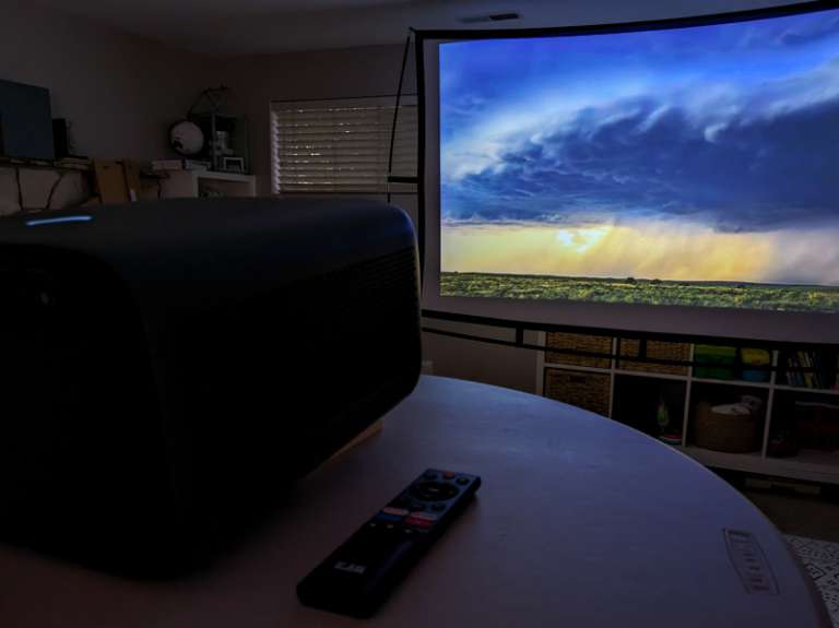 KJM K3 projector review fantastically bright The Gadgeteer