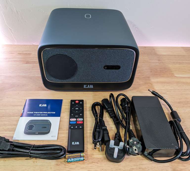 KJM K3 projector review fantastically bright The Gadgeteer