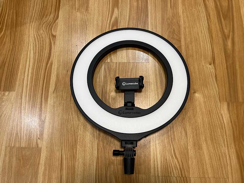 lumecube ring light mini 9