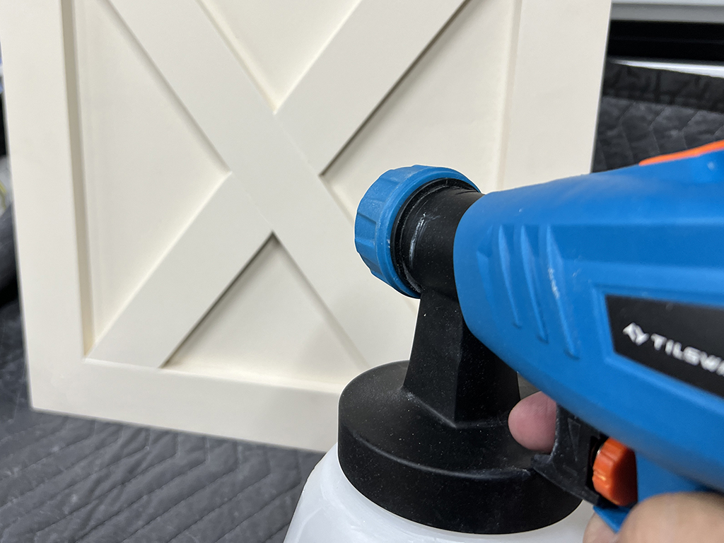 Tilswall 800W HVLP Paint Sprayer Electric Spray Gun review look out