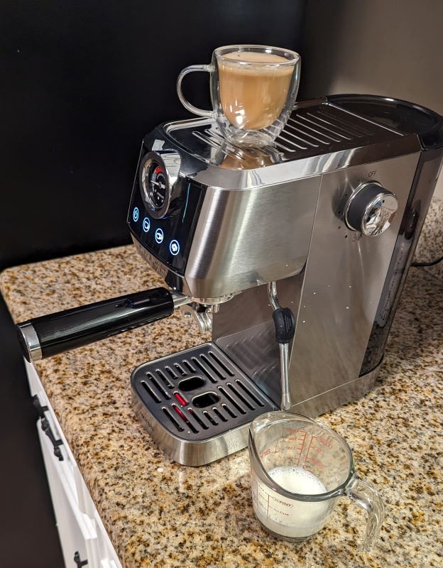 Wirsh espresso machine: an impressive model for just $150