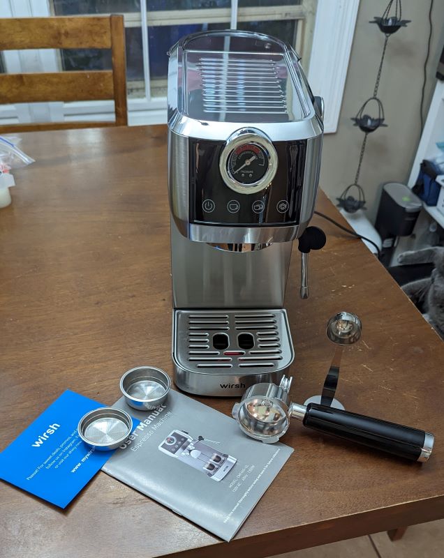 Review: wirsh Home Barista Pro Bean to Espresso machine 