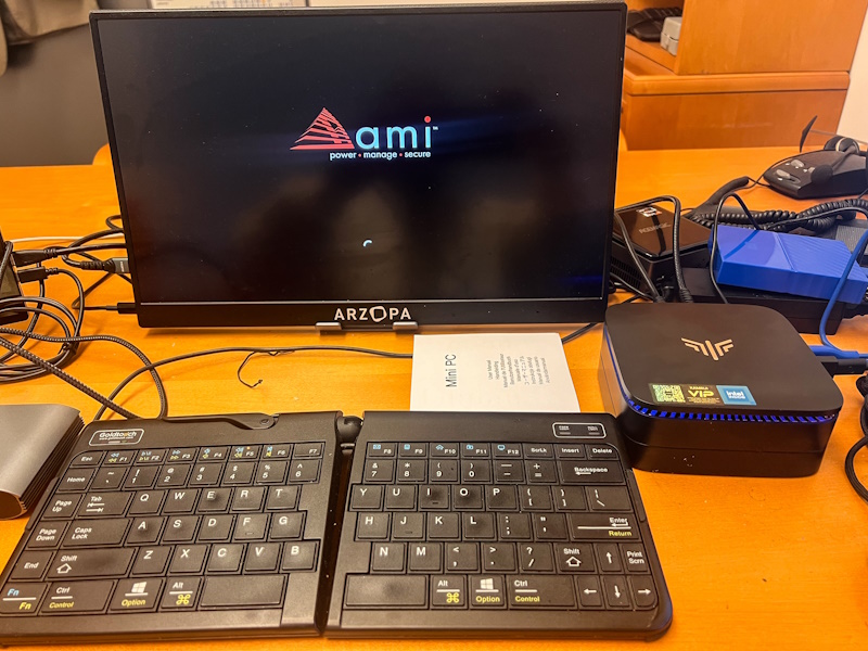 KAMRUI AK1 Plus Mini PC, Intel 12th Gen N95(up to 3.4GHz) Mini Desktop