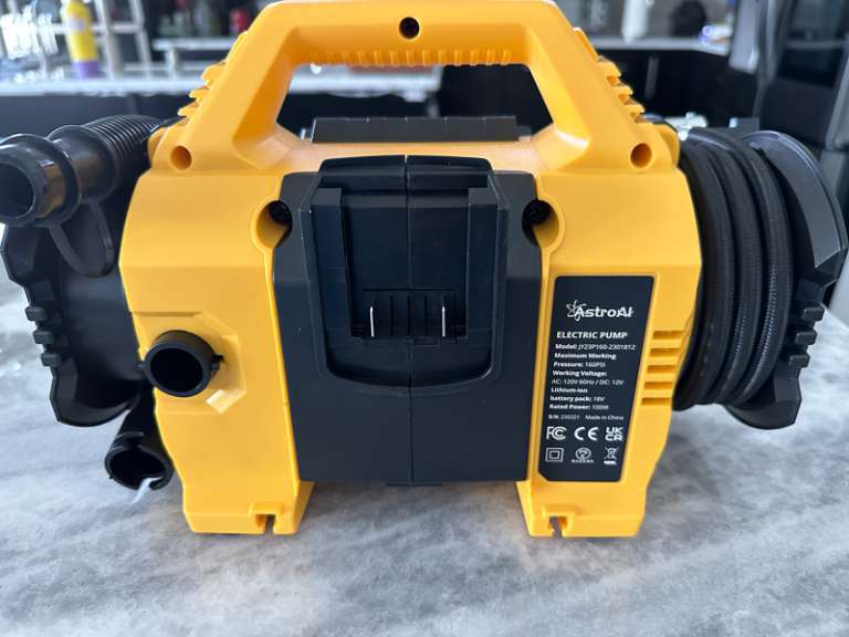AstroAI Cordless Tire Inflator Portable Air Compressor review I can