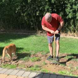 Berry & Bird Lawn Coring Aerator Tool review – gets the job done for small areas!