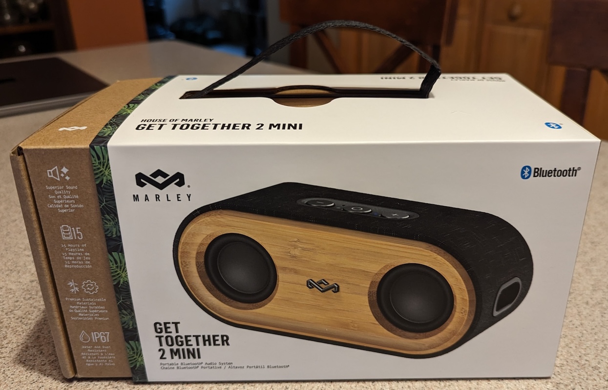 House of Marley Get Together 2 mini Bluetooth speaker review Bob