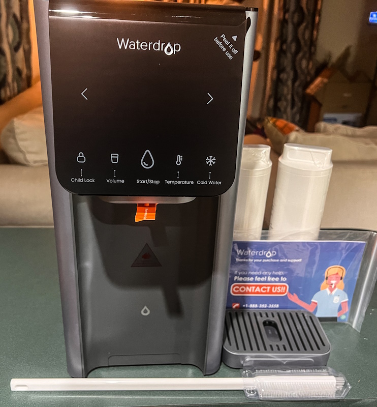 Waterdrop A1 - Reverse Osmosis Hot/Cold Countertop Water Dispenser