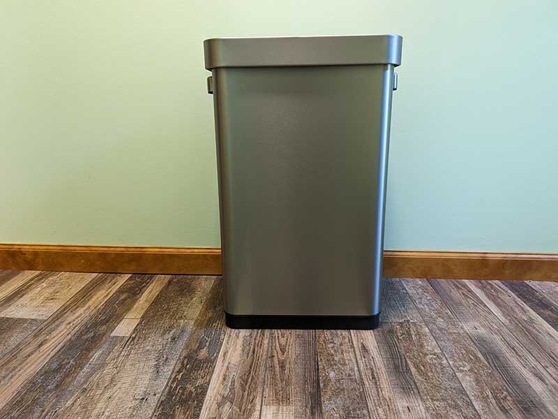 Simplehuman 58 liter dual compartment sensor trash can review - The  Gadgeteer